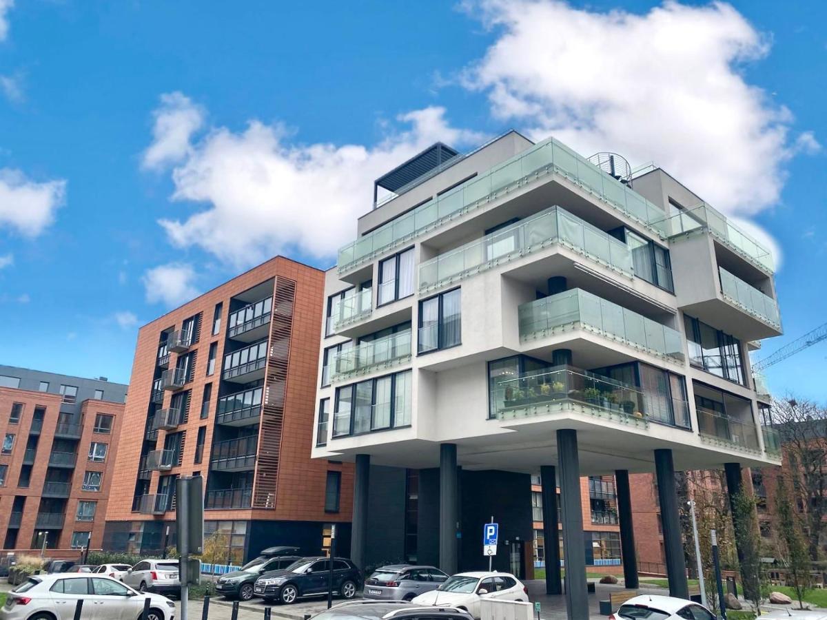 Apartament W Sercu Gdanska Z Parkingiem Podziemnym Экстерьер фото