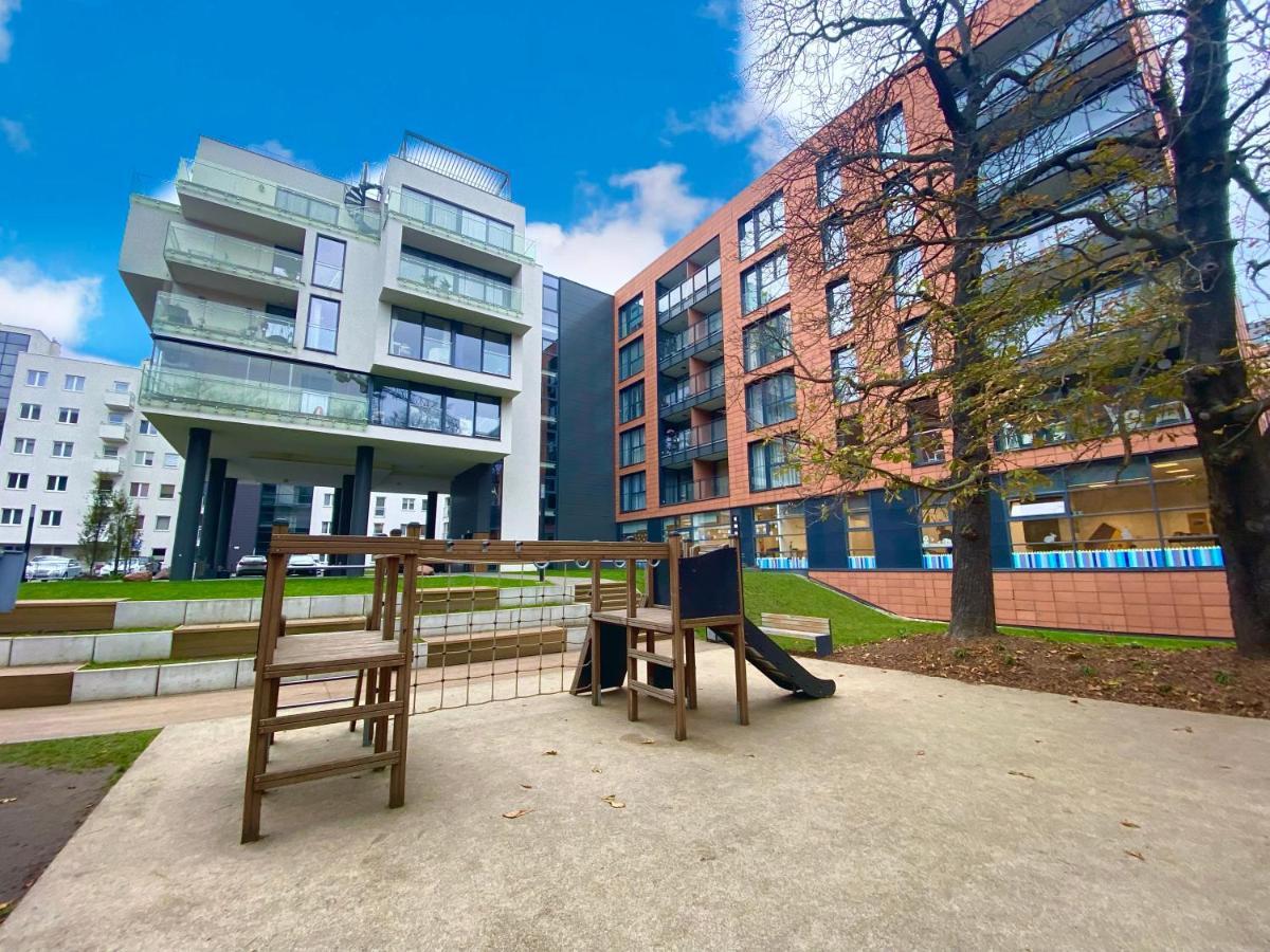 Apartament W Sercu Gdanska Z Parkingiem Podziemnym Экстерьер фото